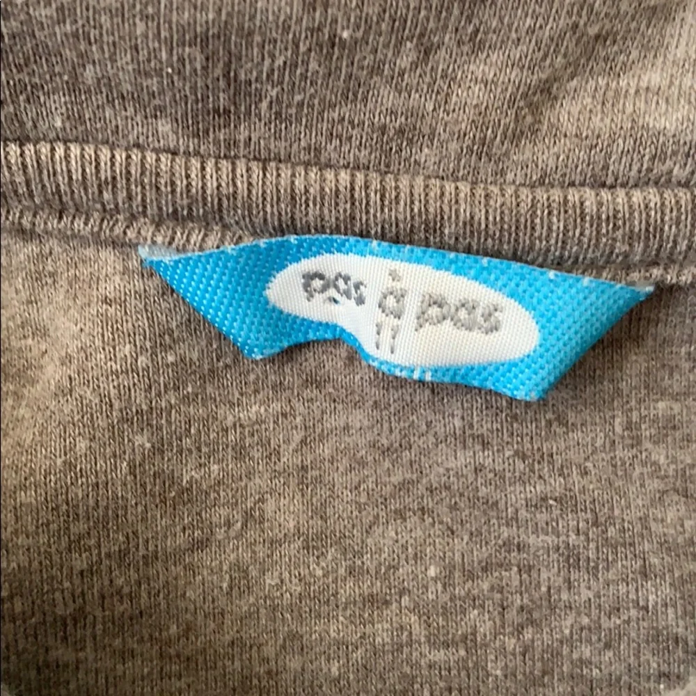 Boys 4T Gray Polo Shirt Long Sleeve Cotton Blend Kids Toddler Gymboree Kids Sz 4